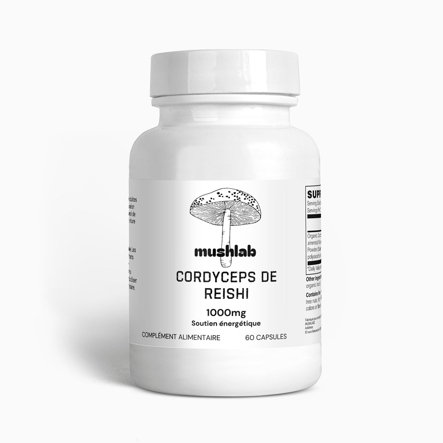 Cure Champignon Cordyceps en Gelules x60